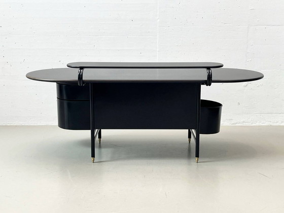 Image 1 of Johnson Wax desk model 617 by Frank Lloyd Wright for Cassina, 1992s