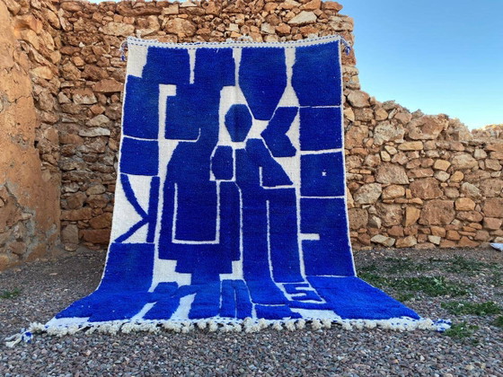 Alfombra de lana hecha a mano Marruecos 3 x 2 m – Wool (photo 14 of 15)