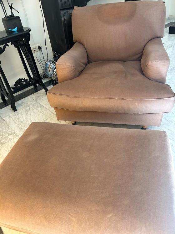 Image 1 of Armchair and Pouf Raffled (Depadova)