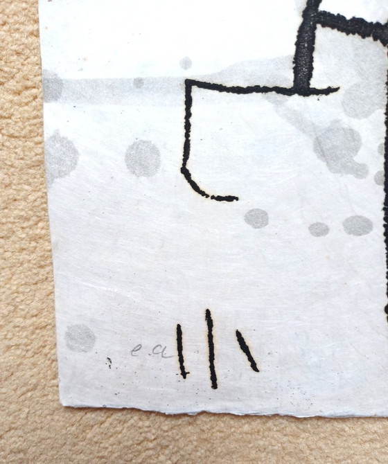 Image 1 of MIRÓ acquaforte/acquatinta originale firmata