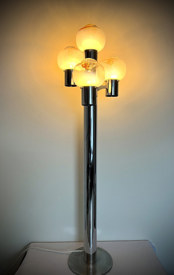 Image 1 of Gaetano Sciolari - AV Mazzega Floor Lamp - Vintage