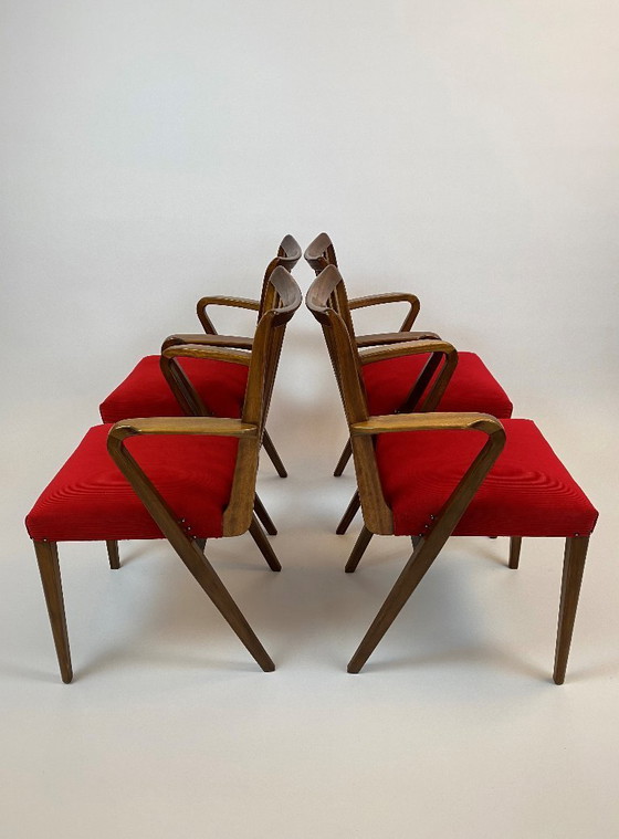 Image 1 of Poly-Z Armchairs by Abraham A. Patijn for Zijlstra Joure, 1950s, Set of 6