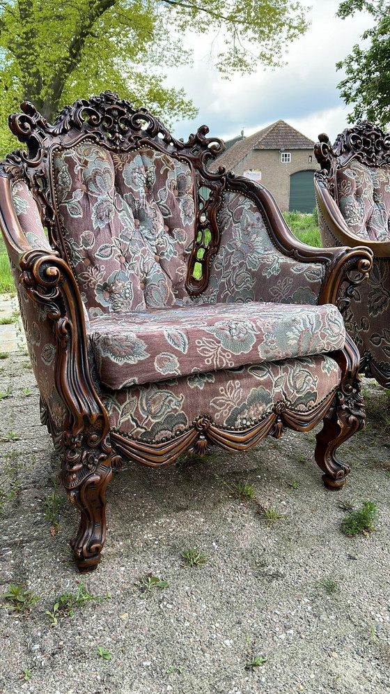 Image 1 of 2 fauteuils baroques