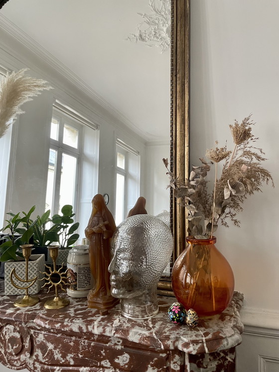 Image 1 of Vintage glazen paspop hoofd