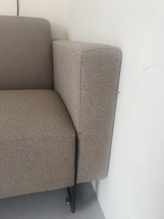 Image 1 of Artifort Mare 2,5 zits bank met poef-warmgrijs (selectie 220)