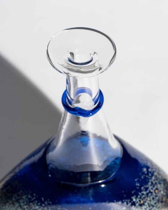 Image 1 of Art Glass Satellite Vase by Bertil Vallien for Kosta Boda, 1992
