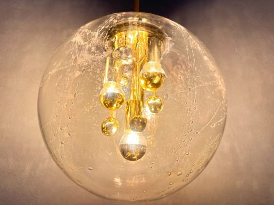 Image 1 of Vintage large Doria pendant lamp