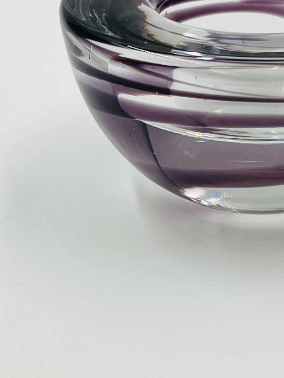 Image 1 of Set di due candelieri Kosta boda di Anna Ehrner