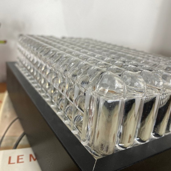Rechteckige Wandleuchte aus geformtem Glas, Wila Leuchten, 1960 – Wandleuchten (photo 4 of 9)