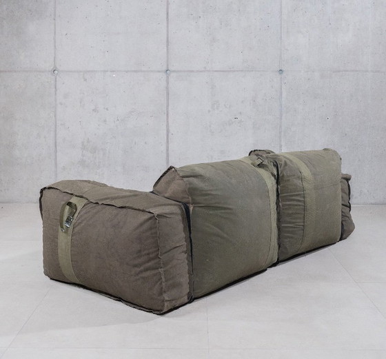 Image 1 of Divano a sacco da esterno a 2 posti + pouf