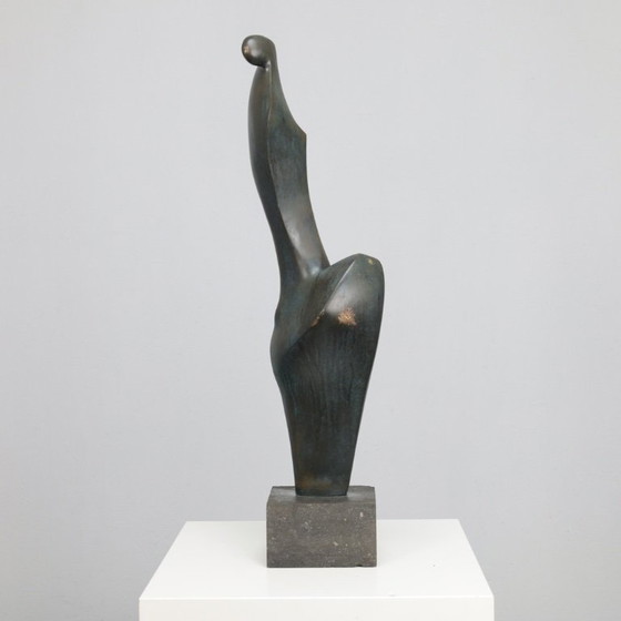 Image 1 of Bronzeskulptur einer weiblichen Figur von Francine Govers, Niederlande, 1990er Jahre