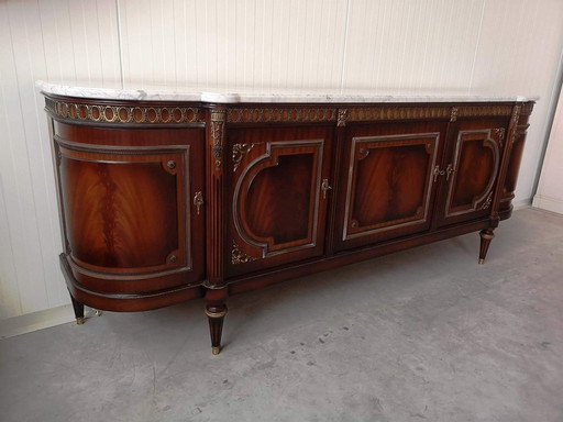 Frans dressoir/buffetkast in Lodewijk XVI-stijl, gesigneerd door JP Ehalt.