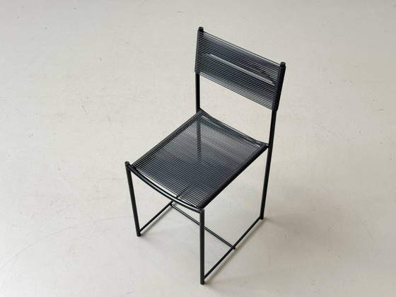 Image 1 of Set di 6 sedie Spaghetti di G. Belotti per Alias, Italia, anni '80