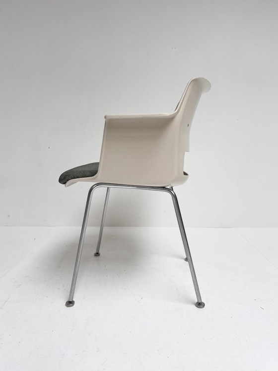 Gispen Model 2225 shell chair by Andre Cordemeijer, 1960s – Side chairs, Textile (photo 7 of 12)