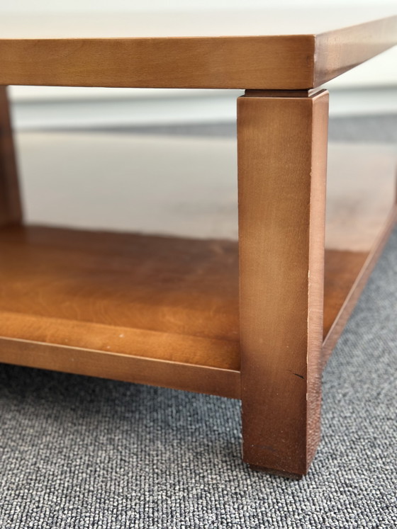 Hugues Chevalier salontafel – bijpassende set met de "Dominique" bank, Parijs – Wood (photo 7 of 9)