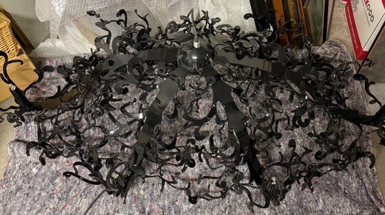 Image 1 of Brand van Egmond Flower Power Chandelier black
