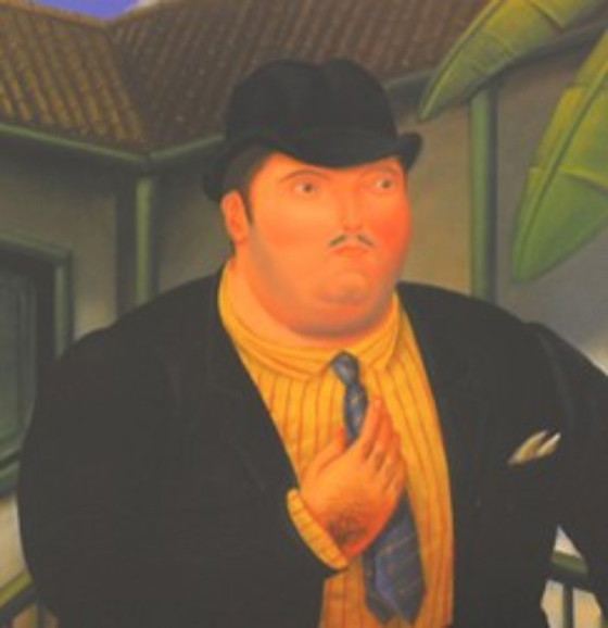 Image 1 of Fernando Botero „Der beste Freund des Menschen“ 1932 Litographie