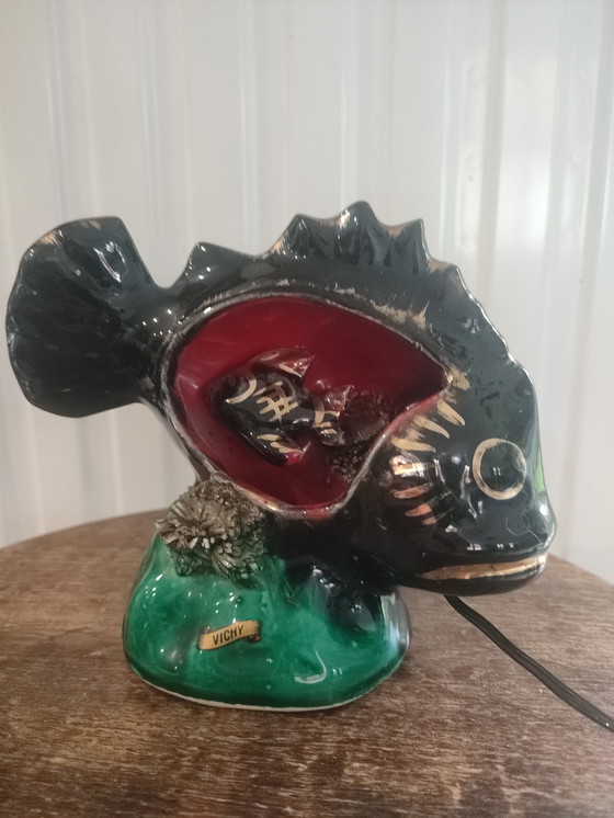 Image 1 of Keramische vislamp Vallauris