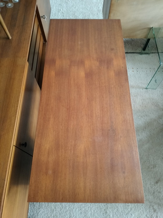 Image 1 of Scrivania vintage in teak, stile metà secolo