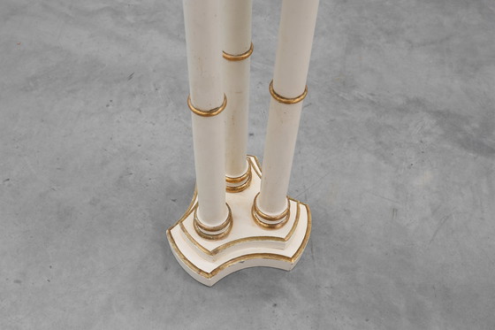 Image 1 of Franse 20e-eeuwse console in Lodewijk XV-stijl in hout