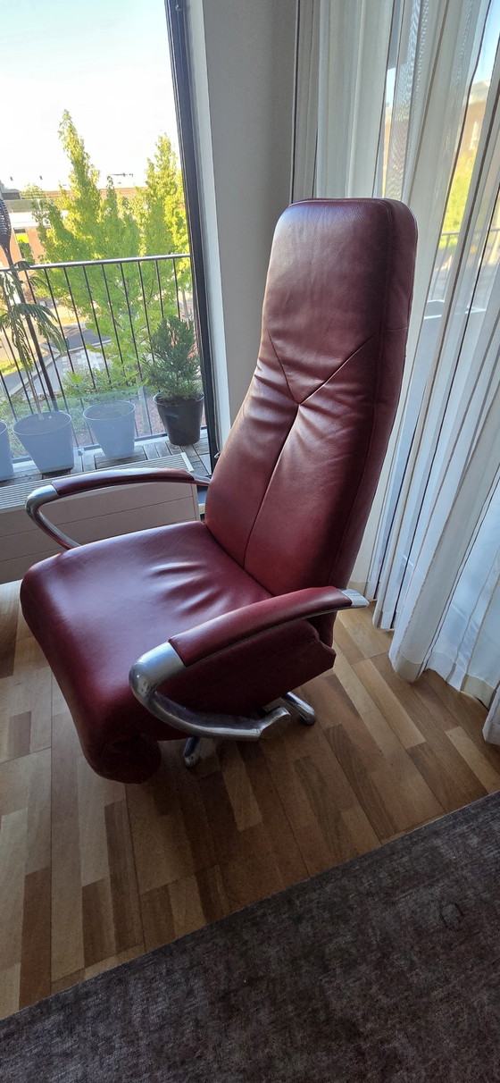 Modulax Swivel/Recliner Armchair (Medalounger). Model X Lin – Modular, Swivel chairs, Leather (photo 3 of 6)