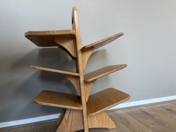 Portariviste vintage a forma di albero, rovere, anni '60 – Wood (photo 8 of 9)