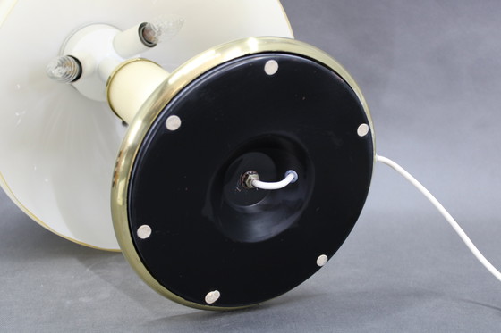 Image 1 of 1970s Glass Mushroom Table Lamp, Italy