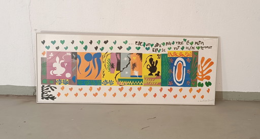 Poster of "The Thousand and One Nights" by Henri Matisse 