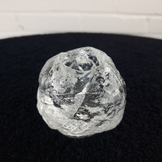 Image 1 of Vintage Kosta Boda Snowball theelichthouder Ann Wärff