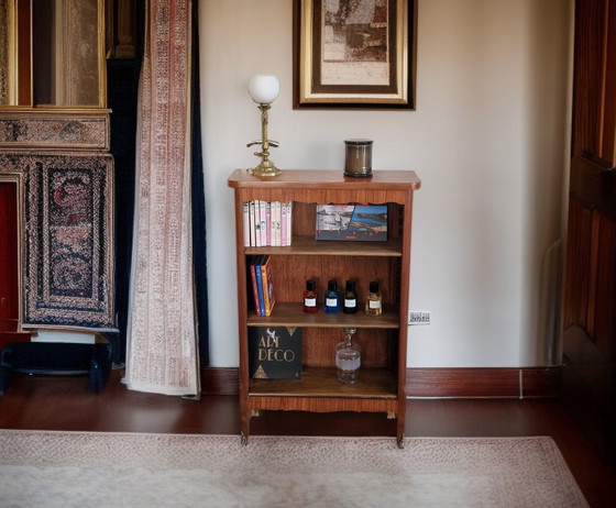 Image 1 of Bibus en marquetería de palisandro, estilo Transición - Mediados del siglo XX