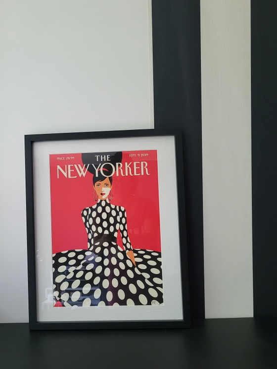 Image 1 of Bellissima stampa incorniciata di Malika Favre pubblicata sul New Yorker.
