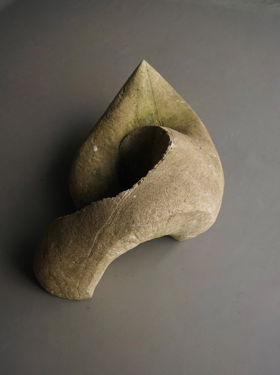 Large Cast Concrete Abstract Garden Sculpture. 1970s – Other (photo 9 of 14)