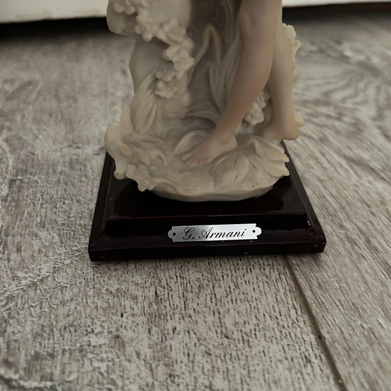 Image 1 of Giuseppe Armani "No te preocupes" 1144-P - Florencia 1986 Recuerdos Mágicos - Firmado
