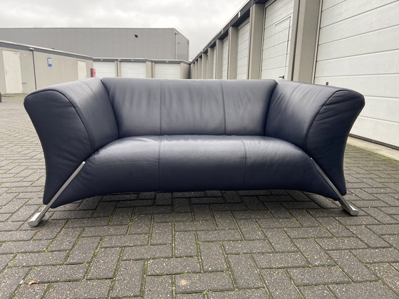 Image 1 of 2.5 e 3 posti blu/nero - Rolf Benz 322 - Consegna gratuita
