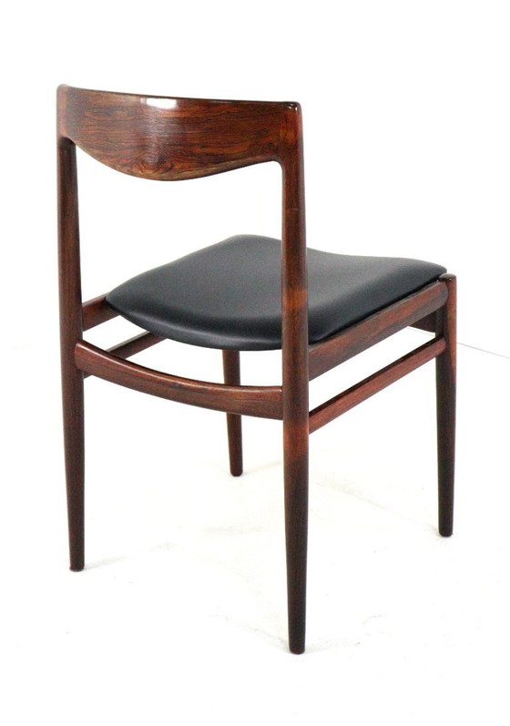 Image 1 of Set of 8 Rosewood Chairs Dining Chairs 'Vesterlund' Vintage
