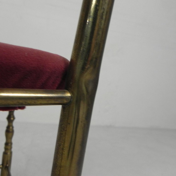 Image 1 of Stuhl im Hollywood-Regency-Stil, Chiavari, 1960er Jahre