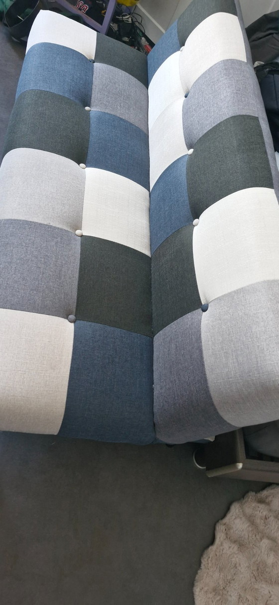 Patchwork Schlafsofa – Tomasucci, Stoff, Holz (photo 2 of 5)