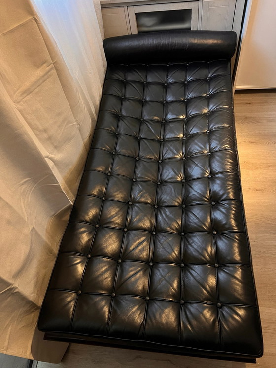 Cama de día Barcelona, Camas de día, Cuero, Madera, Negro (foto 3 de 5)