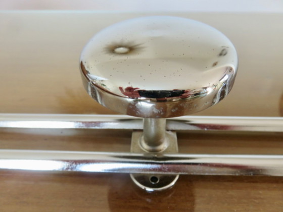 Appendiabiti in Metallo Cromato, Vintage, 5 Ganci, Anni '80 – Chrome (photo 13 of 15)