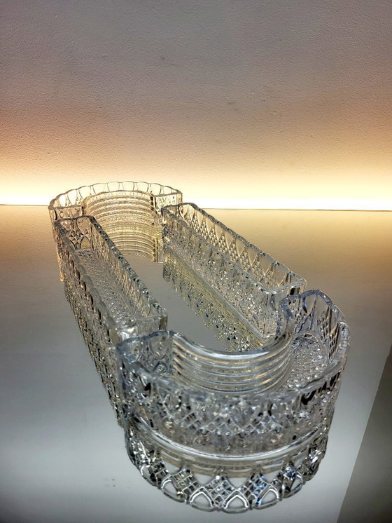 Image 1 of Val saint lambert art deco tischmitte oder mittelstück