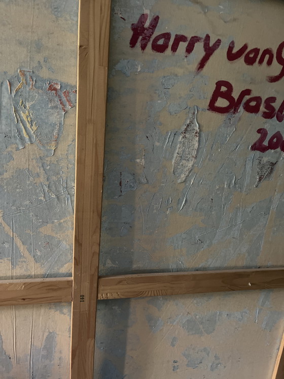 Image 1 of Gemälde von Harry Van Gestel 145 breit 160 hoch