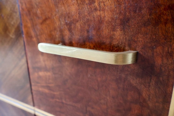 Restaurierte Art-Deco-Kommode in Walnussfurnier – Kommoden, Wood (photo 9 of 18)