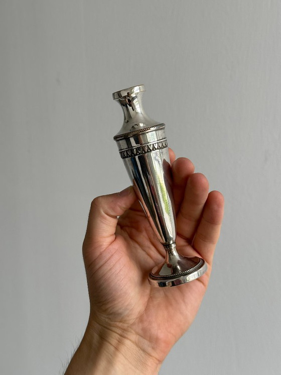 Image 1 of Kleine soliflore in licht vintage metaal