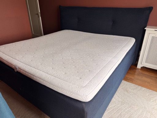 Sommier complet Jensen Suprême — 210 x 210 cm – tweepersoonsbedden, Textile (photo 2 of 5)