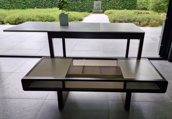 Image 1 of Mesa de comedor Pastoe mid century, cuatro sillas, mesa de centro