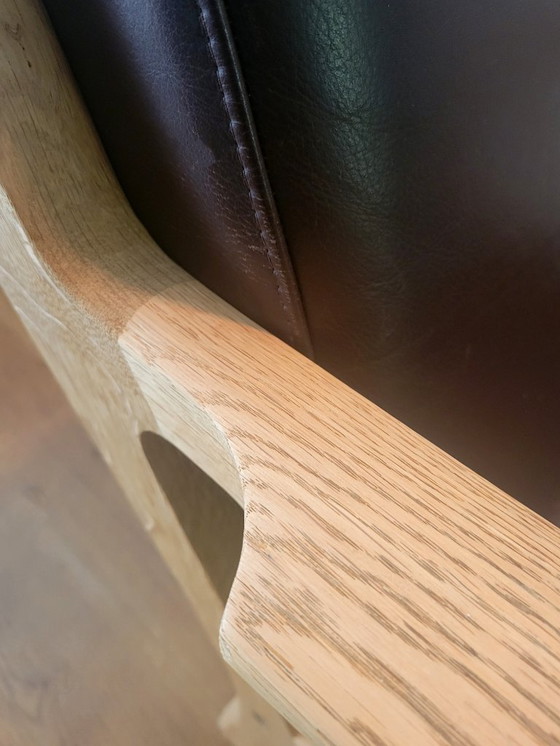 Image 1 of Vintage GE 256 fauteuil van Hans J. Wegner voor Getama