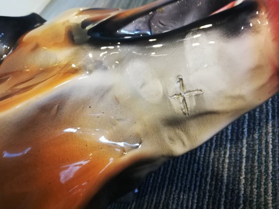 Image 1 of Gran estatua de un perro de la época del Hollywood Regency