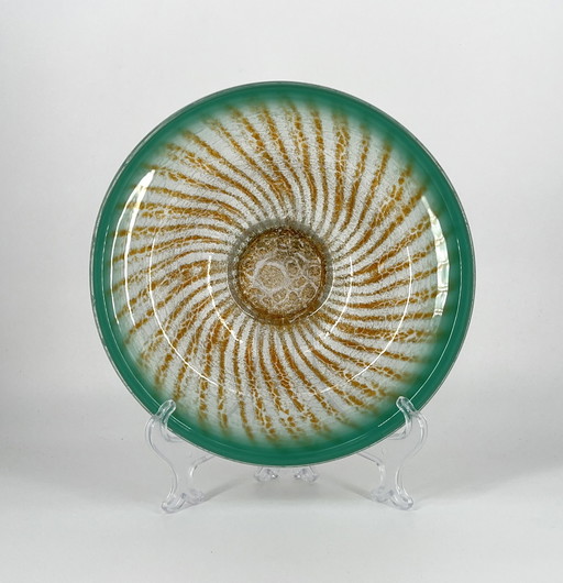 Art Deco WMF Ikora glazen kom