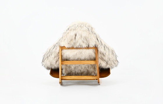 Image 1 of Sedia a dondolo "Yeti" di Mario Scheichenbauer per Elam, anni '60