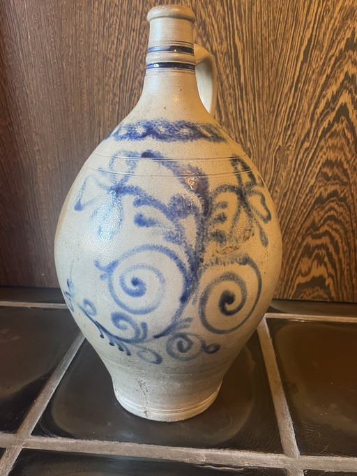 Ensemble de cruches à huile alsaciennes de fin de XVIIIe/début XIXe siècle